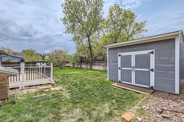 10723 Cherry Ct, Thornton, CO 80233 - view of yard with a storage shed and an outbuilding