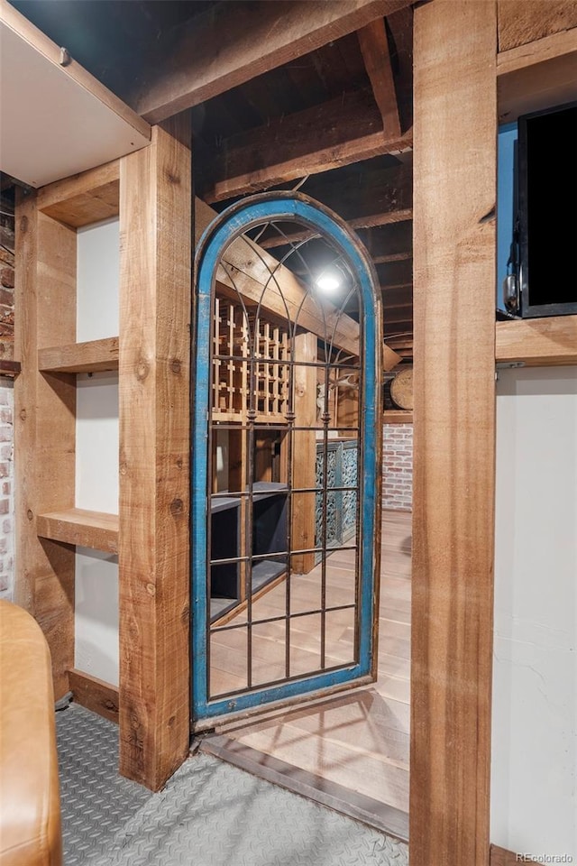 623 S Logan St, Denver, CO 80209 - wine cellar featuring carpet