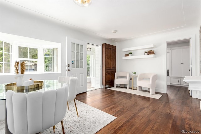 1946 Xenia St, Denver, CO 80220 - living room featuring wood finished floors