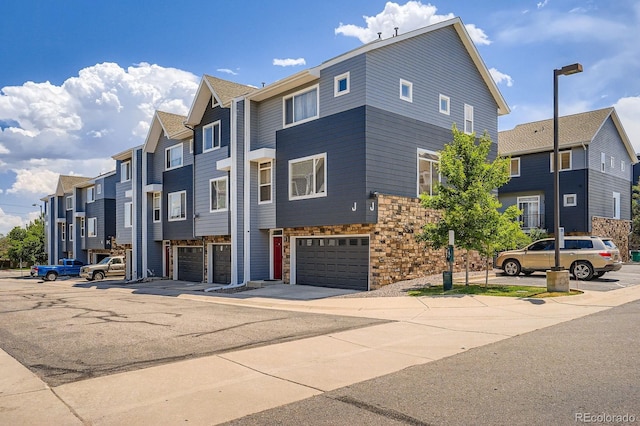 8751 Pearl St Unit J3, Thornton, CO 80229 - view of building exterior featuring a garage and a residential view