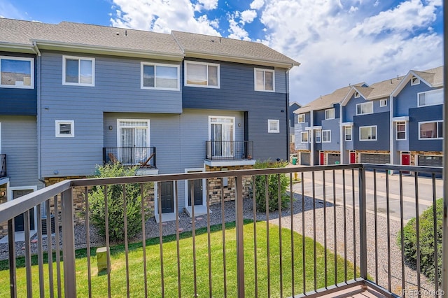 8751 Pearl St Unit J3, Thornton, CO 80229 - rear view of house with a residential view