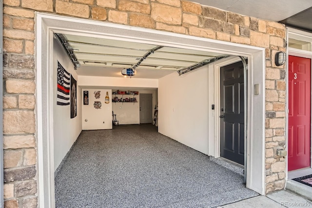 8751 Pearl St Unit J3, Thornton, CO 80229 - garage with a garage door opener