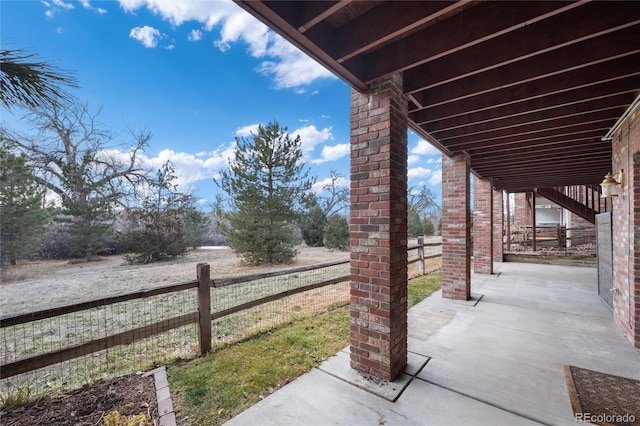 view of patio / terrace