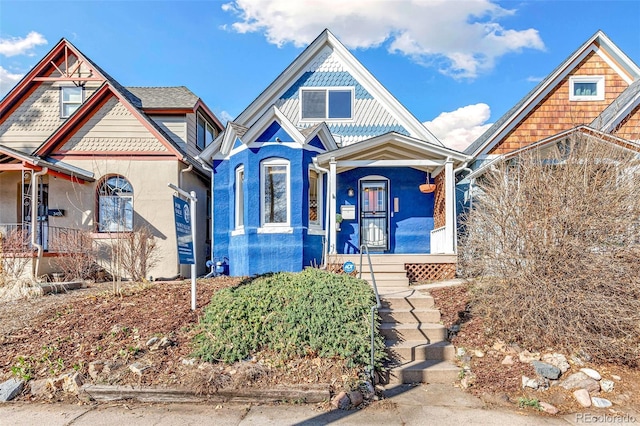 view of victorian-style house