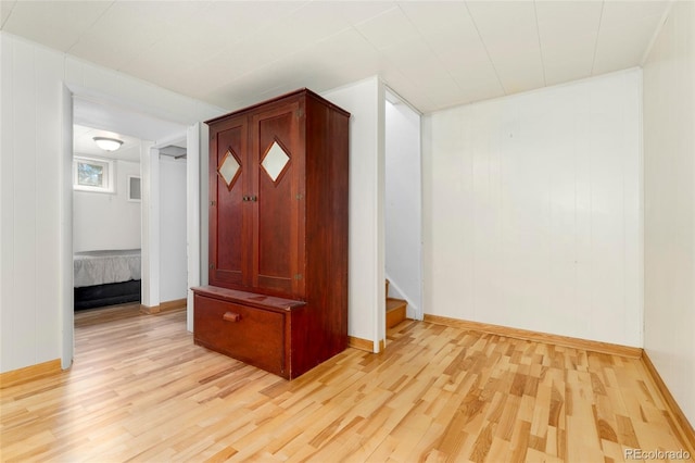 6545 Union St, Arvada, CO 80004 - mudroom featuring baseboards and light wood finished floors