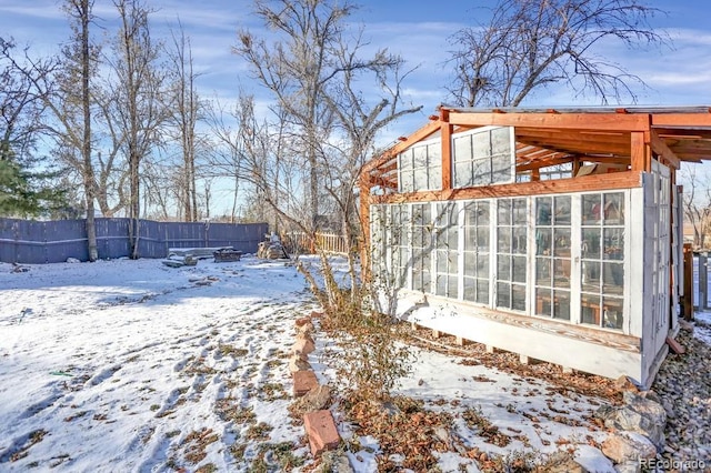 5725 W Mississippi Ave, Lakewood, CO 80226 - view of yard layered in snow