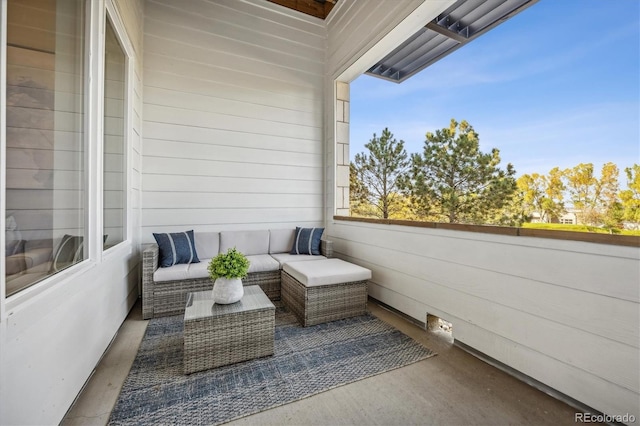 487 Interlocken Blvd Unit 104, Broomfield, CO 80021 - balcony with outdoor lounge area