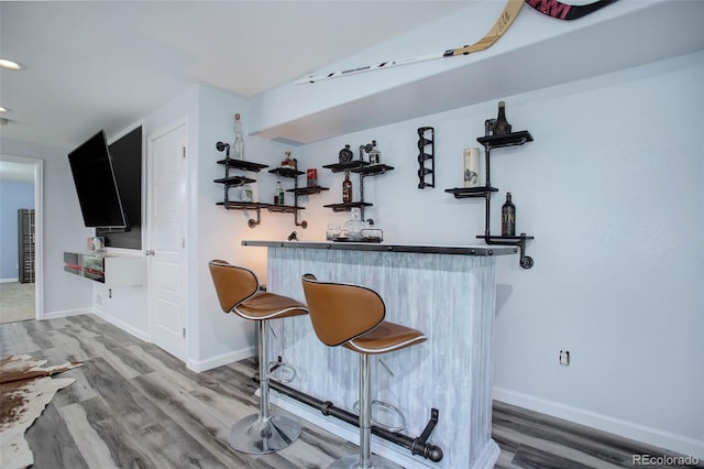 25525 E 1st Ave, Aurora, CO 80018 - indoor dry bar with wood finished floors