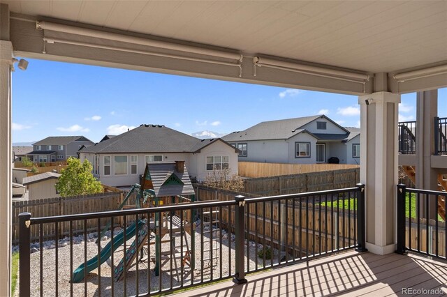 8235 Ryegate Way, Colorado Springs, CO 80908 - balcony with a residential view