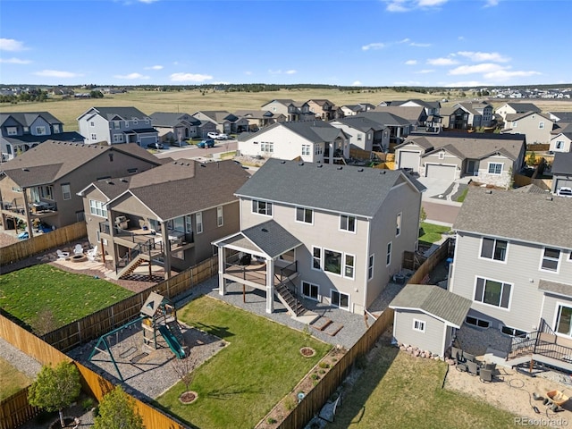 8235 Ryegate Way, Colorado Springs, CO 80908 - aerial perspective of suburban area