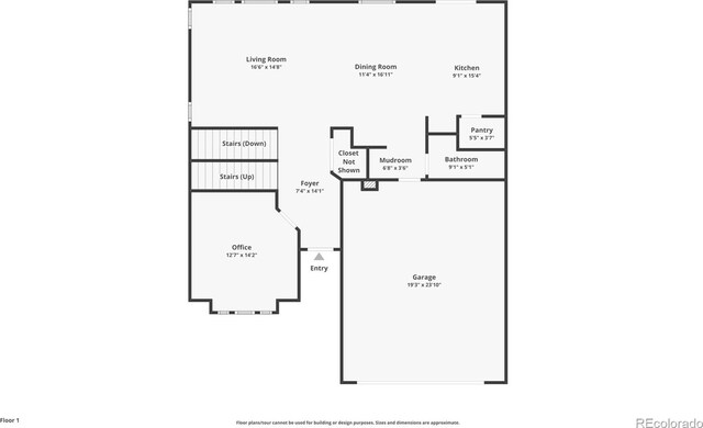 8235 Ryegate Way, Colorado Springs, CO 80908 - home floor plan