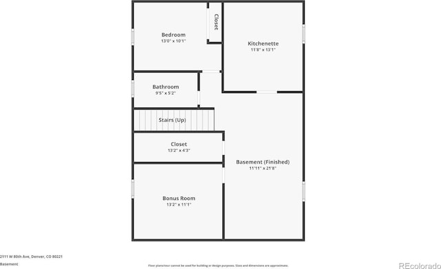 2111 W 80th Ave, Denver, CO 80221 - room layout