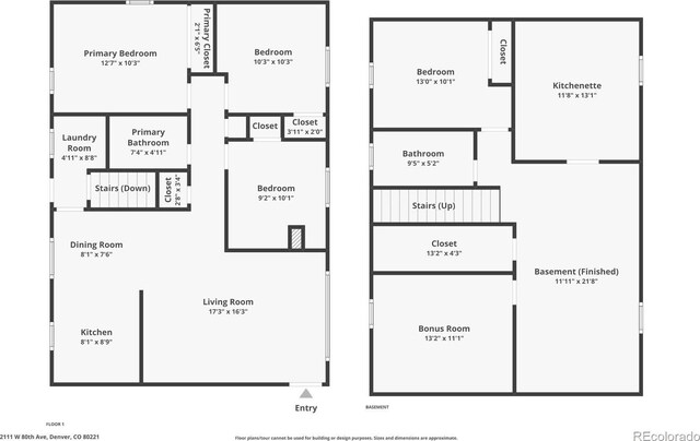 2111 W 80th Ave, Denver, CO 80221 - home floor plan