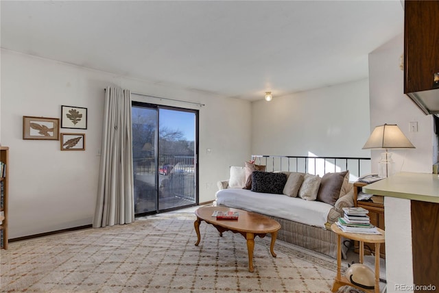 view of living room