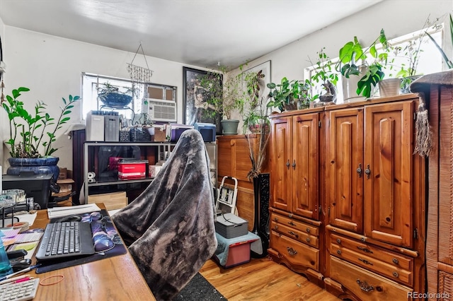 4940-42 W 9th Ave W, Denver, CO 80204 - office space featuring light wood-style floors and cooling unit