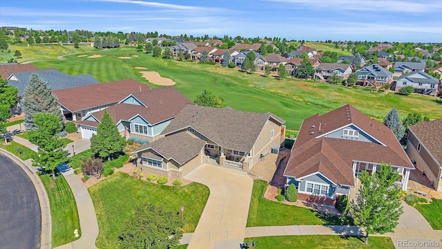 23425 E Otero Dr, Aurora, CO 80016 - aerial view of residential area with a golf course