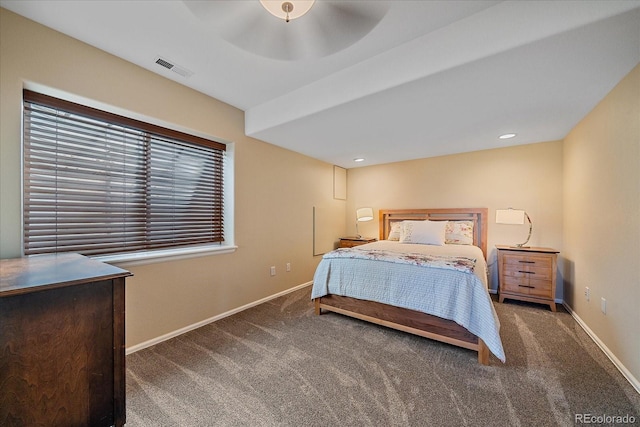 23425 E Otero Dr, Aurora, CO 80016 - bedroom with carpet floors and a ceiling fan