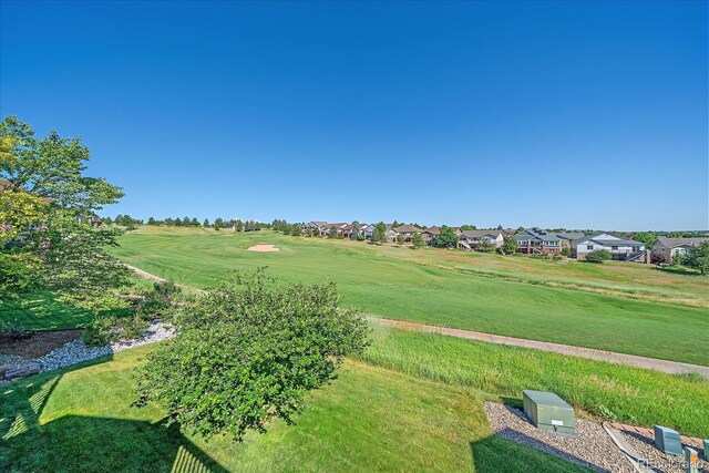 23425 E Otero Dr, Aurora, CO 80016 - view of green lawn with a residential view and golf course view