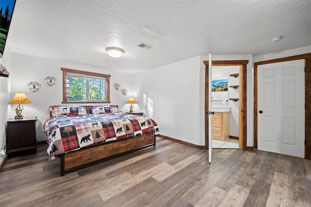 375 Castlewood Dr, Evergreen, CO 80439 - bedroom with wood finished floors