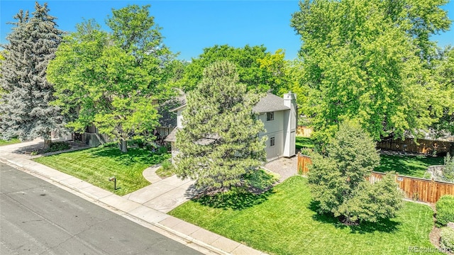 5543 S Kenton Ct, Englewood, CO 80111 - aerial view of a tree filled landscape