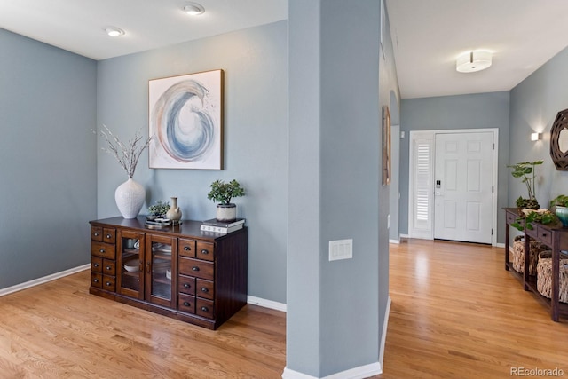 4515 W 107th Cir, Westminster, CO 80031 - hall featuring light wood finished floors and baseboards