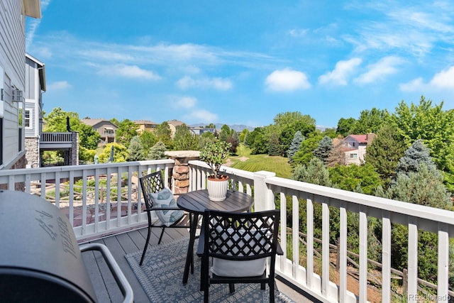 4515 W 107th Cir, Westminster, CO 80031 - balcony featuring grilling area and a residential view