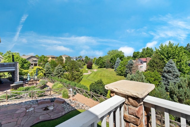 4515 W 107th Cir, Westminster, CO 80031 - view of yard with a balcony