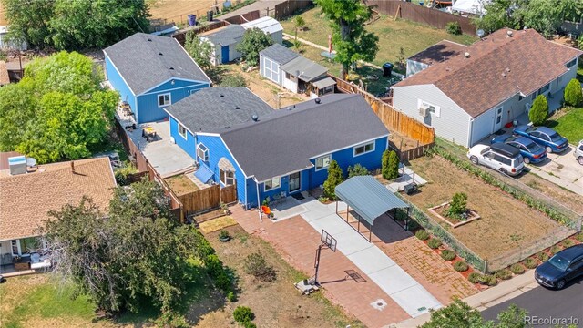 935 S Pecos Way, Denver, CO 80223 - aerial perspective of suburban area