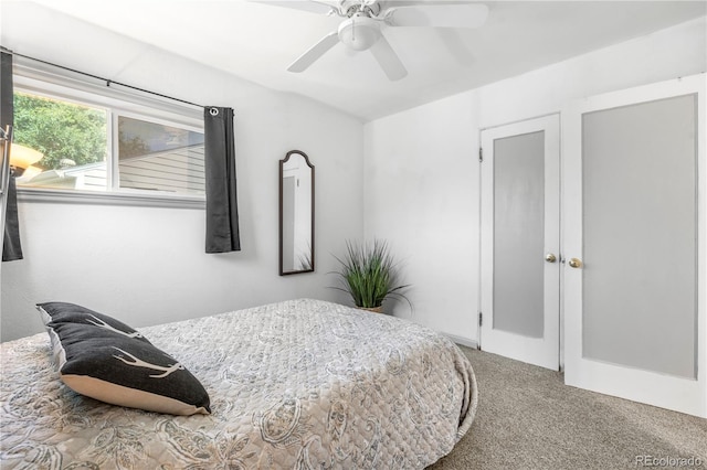 935 S Pecos Way, Denver, CO 80223 - bedroom with carpet floors and ceiling fan
