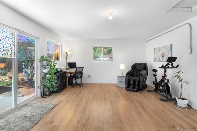 935 S Pecos Way, Denver, CO 80223 - office featuring wood finished floors and baseboards