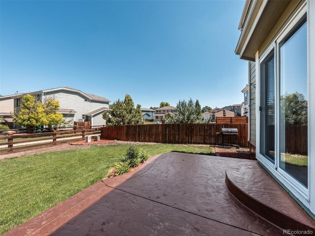 5369 Creek Way, Parker, CO 80134 - view of patio / terrace featuring a grill