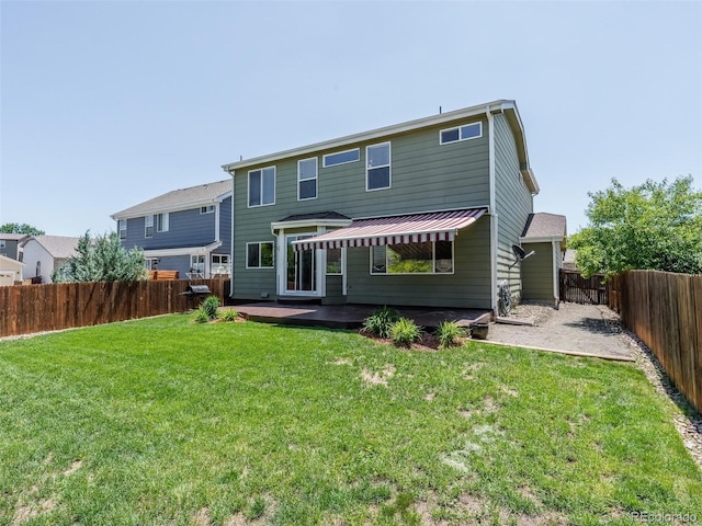 5369 Creek Way, Parker, CO 80134 - rear view of house featuring a patio area