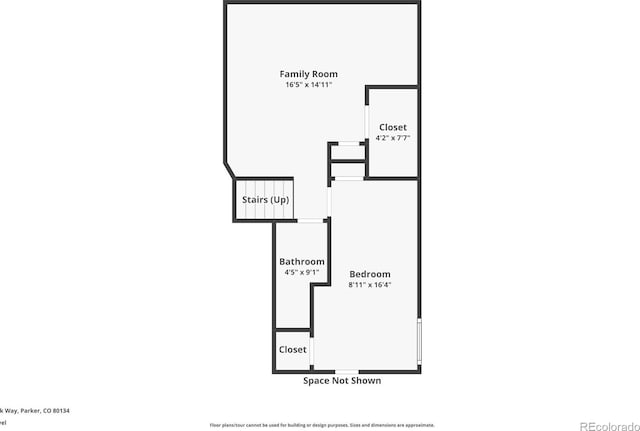 5369 Creek Way, Parker, CO 80134 - property floor plan