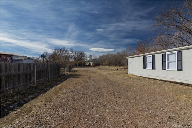 890 S Cellini Plz, Pueblo West, CO 81007 - view of dirt / gravel road