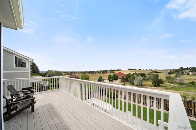 20339 Vista Cir, Parker, CO 80138 - wooden deck featuring a yard