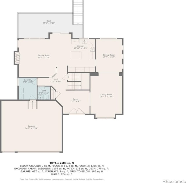 20339 Vista Cir, Parker, CO 80138 - view of home floor plan