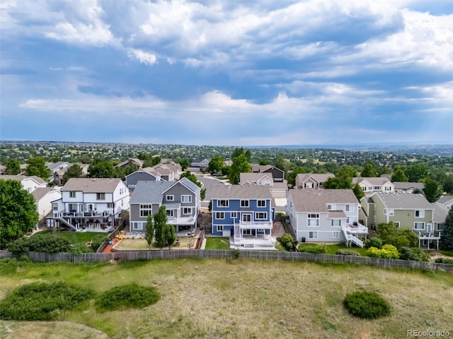 20339 Vista Cir, Parker, CO 80138 - aerial perspective of suburban area