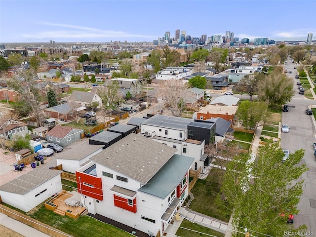 4390 Osage St, Denver, CO 80211 - aerial view with a view of city and a residential view