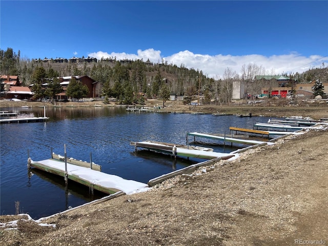 900 Tallaqua Dr, Grand Lake, CO 80447 - dock with a water view