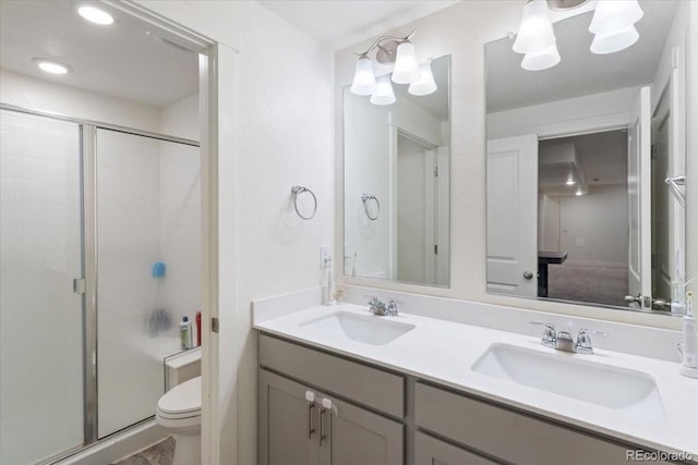 13476 Willow St, Thornton, CO 80602 - full bath featuring a shower stall and double vanity