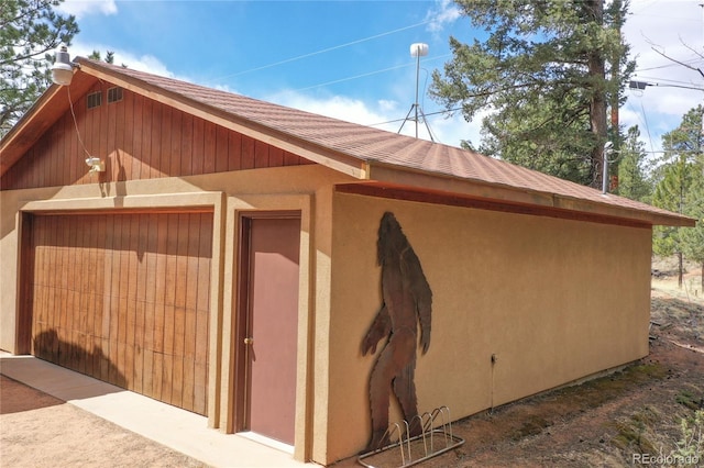2169 Spruce Rd, Woodland Park, CO 80863 - exterior space featuring stucco siding