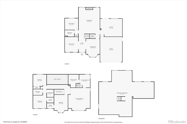 2732 Flint Ct, Superior, CO 80027 - room layout