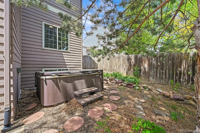 2732 Flint Ct, Superior, CO 80027 - view of yard with a hot tub