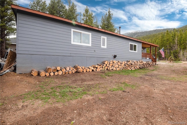 192 Little Creek Rd, Idaho Springs, CO 80452 - view of side of property with a mountain view