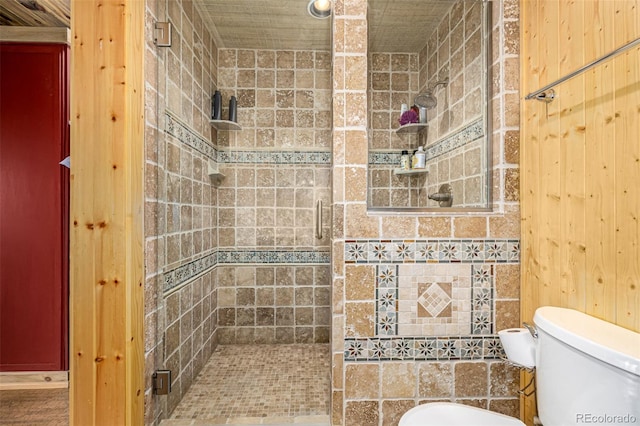 50 Pine St, Empire, CO 80438 - full bathroom featuring a shower stall and toilet