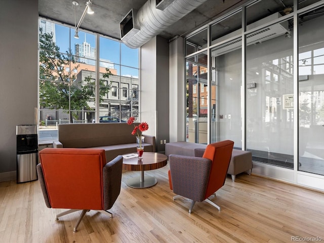 1499 Blake St Unit 3U, Denver, CO 80202 - common area featuring expansive windows
