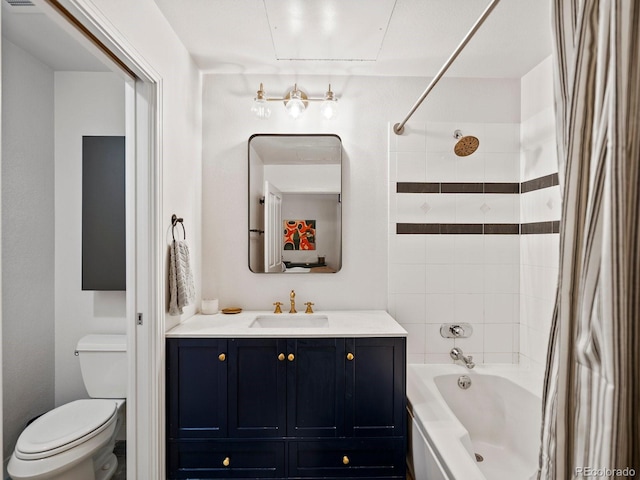 1499 Blake St Unit 3U, Denver, CO 80202 - full bath with shower / tub combo with curtain and vanity