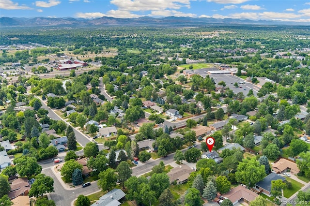 6906 S Sycamore St, Littleton, CO 80120 - drone / aerial view of mountains