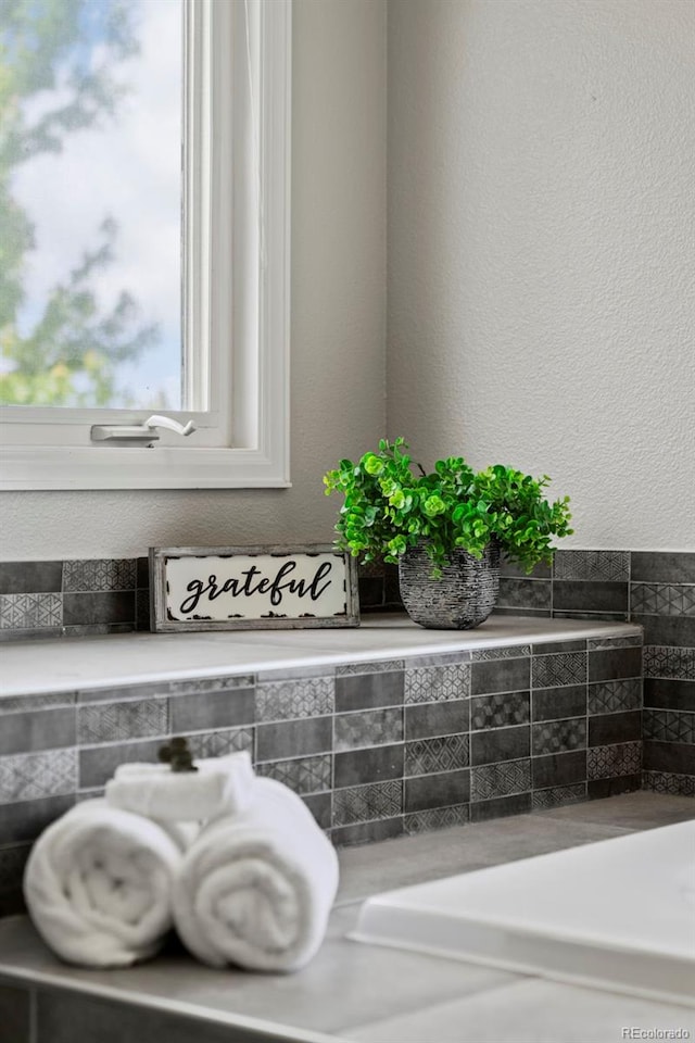 7119 S Riviera St, Aurora, CO 80016 - detailed view of a textured wall