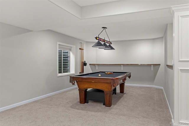 7119 S Riviera St, Aurora, CO 80016 - game room featuring light colored carpet and billiards
